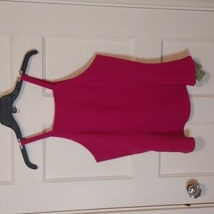 Amanda Uprichard Magenta Jessamyn Top